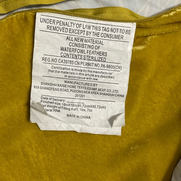 Liberty of London for Target 2010 Peacock Feathers Throw Pillows - Picture 12 of 14